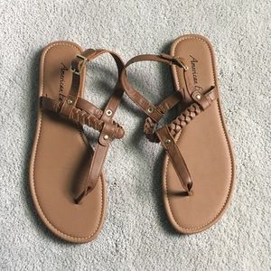 Tan Thong Sandals